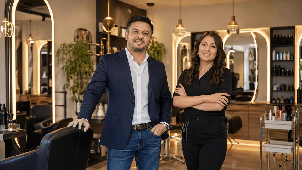 Salón de belleza usando PlanPy para agenda y atención al cliente